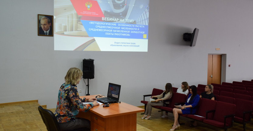 В Саратовстате состоялся вебинар для органов местного самоуправления Саратовской области